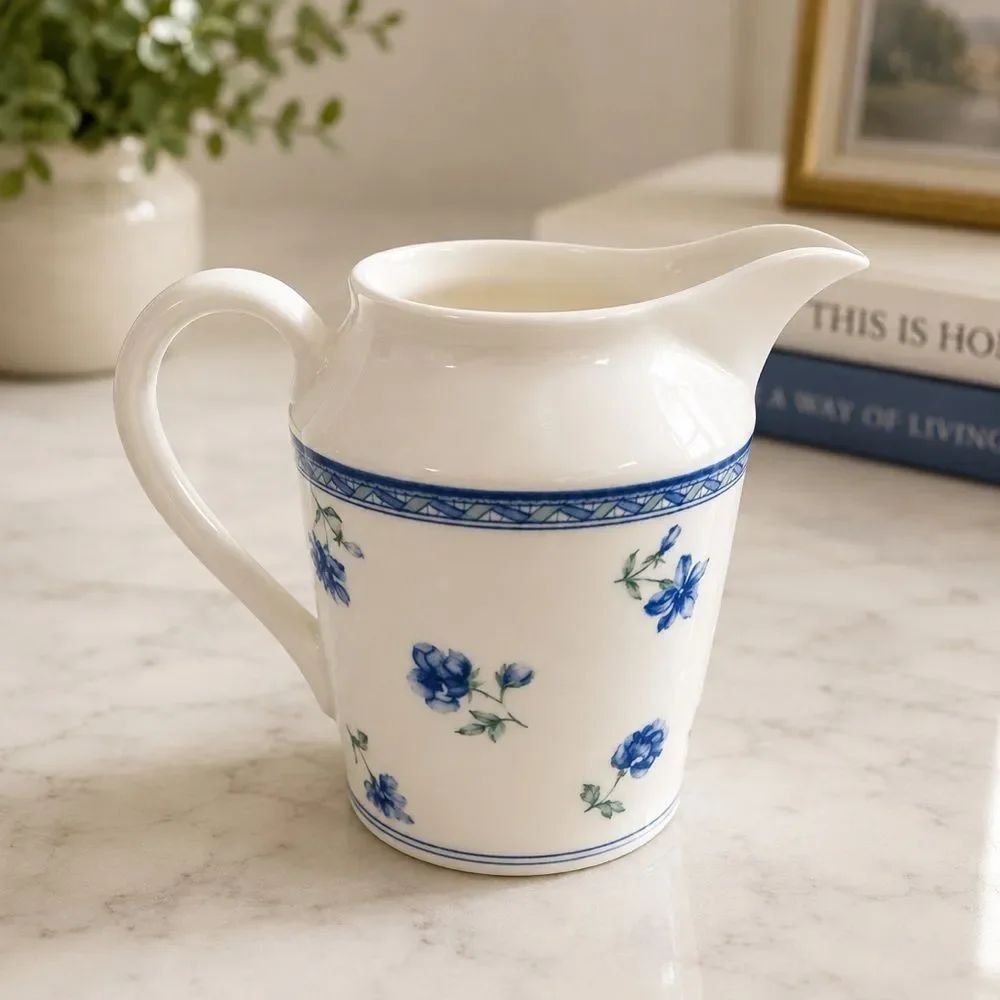 Mikasa *Blue Medley* Small Creamer Fine China Ultima Super Strong HK243